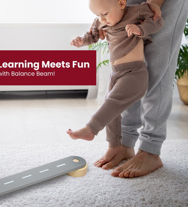 Wooden Balance Beam - 6 Elements