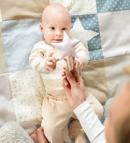 Small baby activity mat, 80x80 cm - Blue