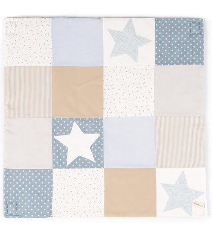 Small baby activity mat, 80x80 cm - Blue