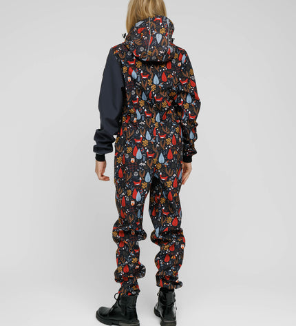 Softshell Onesie for Kids - FOREST