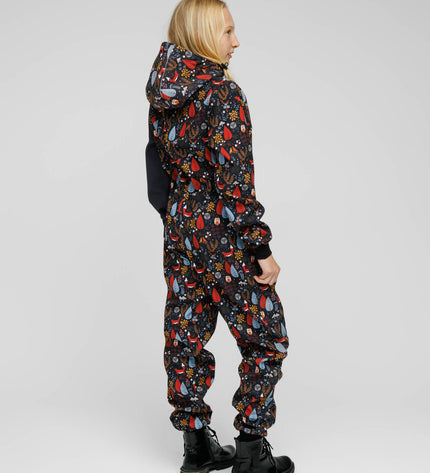 Softshell Onesie for Kids - FOREST