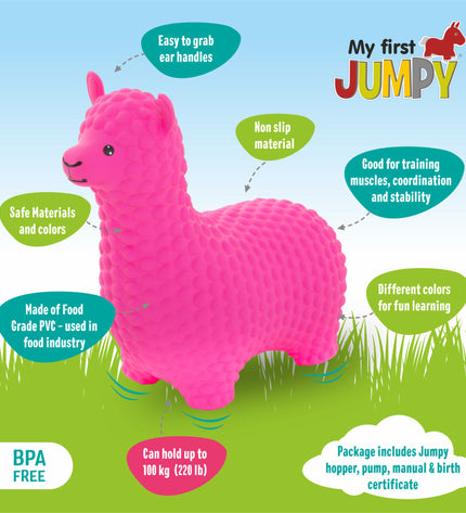 My First JUMPY – Pink Alpaca