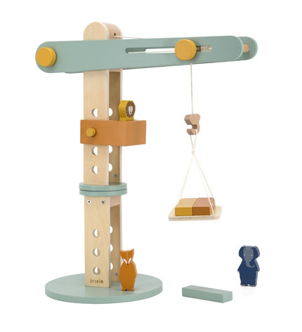 Wooden Construction Crane