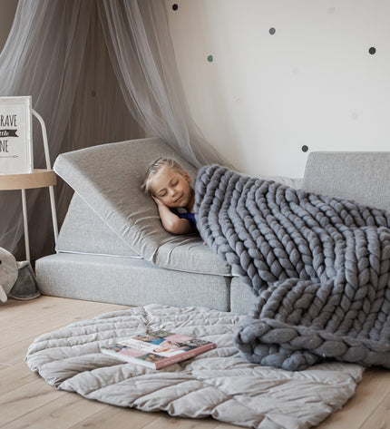 Activity Play Mattress Set - Grey