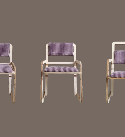 Adjustable Children Montessori Table and Chair Set Julle - Cannon Pink