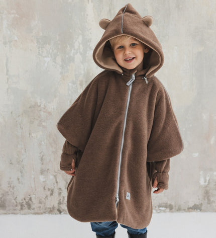 Car Poncho For Kids - Brave Bear