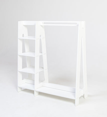 Clothing Rack with Shelves for Toddlers