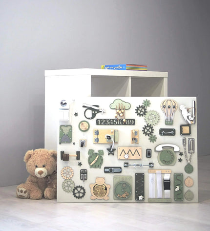 Extra large Montessori sensory busy board (60×80 cm)
