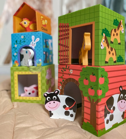 Farm in Boxes Cube Puzzle