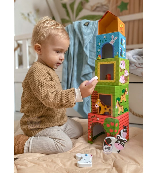 Farm in Boxes Cube Puzzle