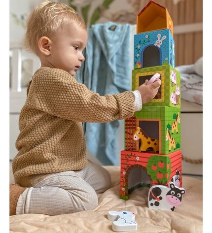 Farm in Boxes Cube Puzzle