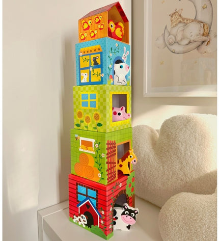 Farm in Boxes Cube Puzzle