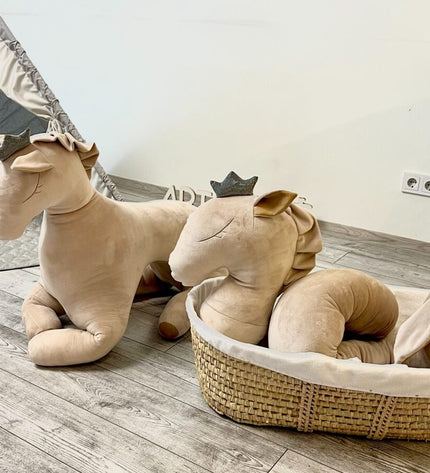 Giant Soft Toy Wingless Pegasus – Creamy
