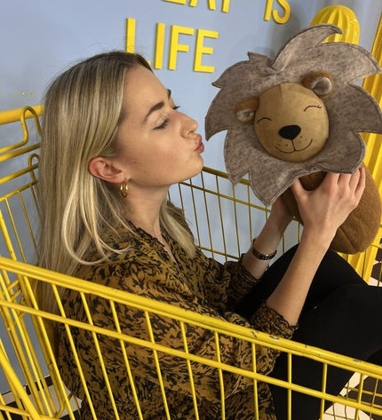 Handmade Lion Soft Toy Pillow
