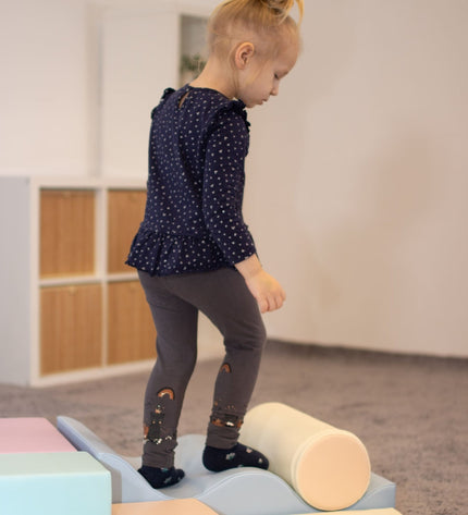 Soft Play 6 Foam Block Set - Light Pastel Explorer