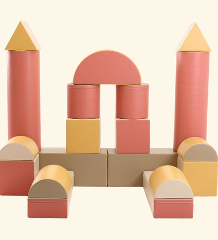 Fortress Soft Play Set – Pastel Pink