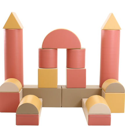 Fortress Soft Play Set – Pastel Pink