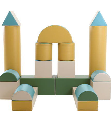 Fortress Soft Play Set – Pastel Turquoise