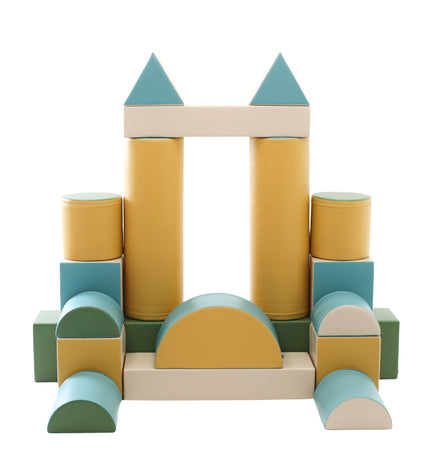 Fortress Soft Play Set – Pastel Turquoise