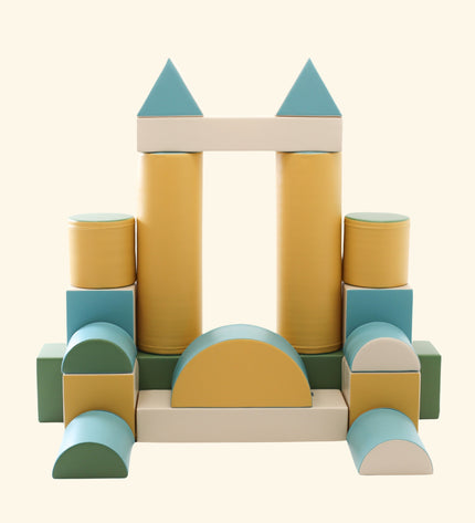 Fortress Soft Play Set – Pastel Turquoise