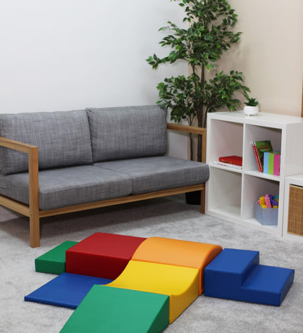 Soft Play 7 Foam Block Set - Multicolor Little Crawler