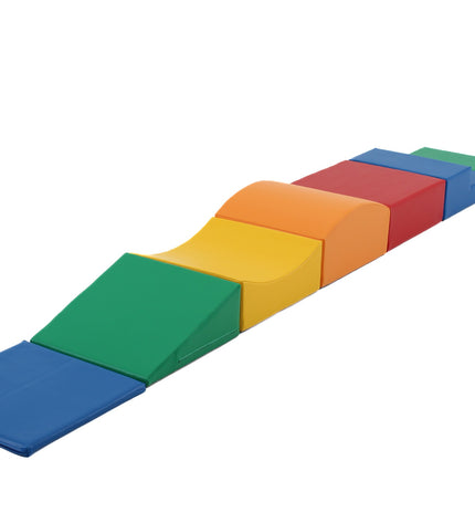 Soft Play 7 Foam Block Set - Multicolor Little Crawler