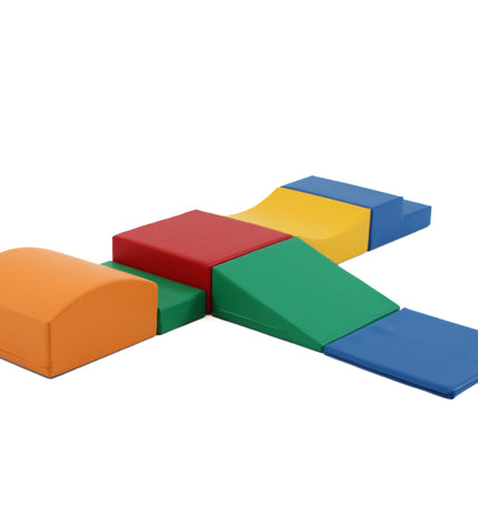 Soft Play 7 Foam Block Set - Multicolor Little Crawler