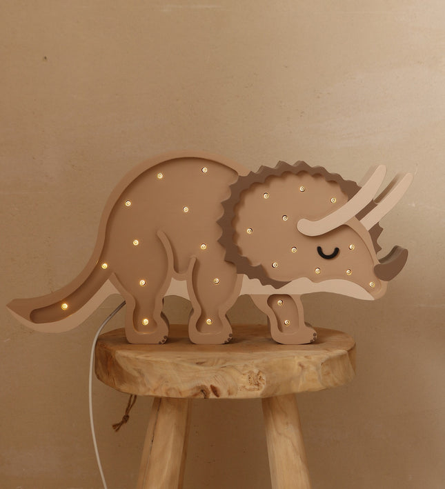 Little Lights Dino Triceratops Lamp