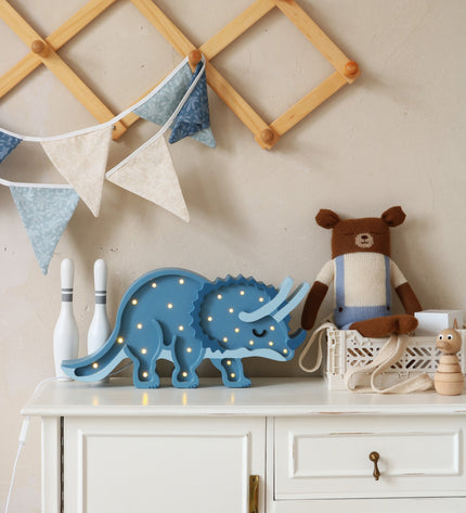 Little Lights Dino Triceratops Lamp