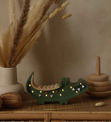 Little Lights Mini Crocodile Lamp