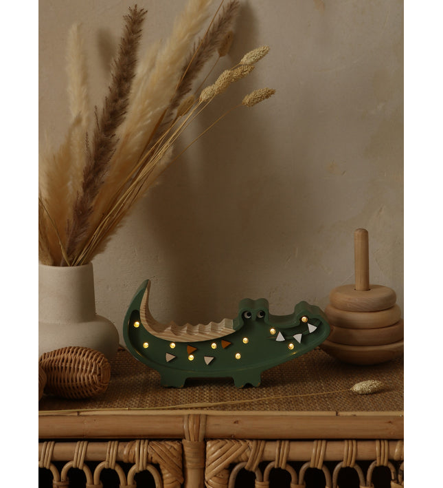 Little Lights Mini Crocodile Lamp