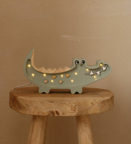 Little Lights Mini Crocodile Lamp