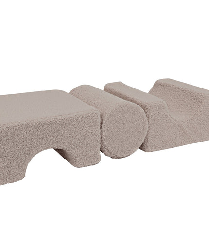 MeowBaby® Bearly Shape Set with 3 Elements - Gray