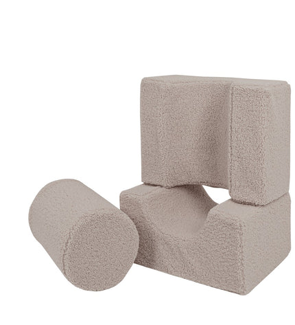 MeowBaby® Bearly Shape Set with 3 Elements - Gray