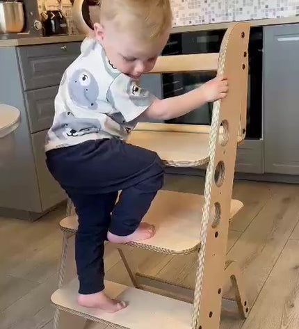 Montessori Learning Tower, Kitchen Helper - Louis