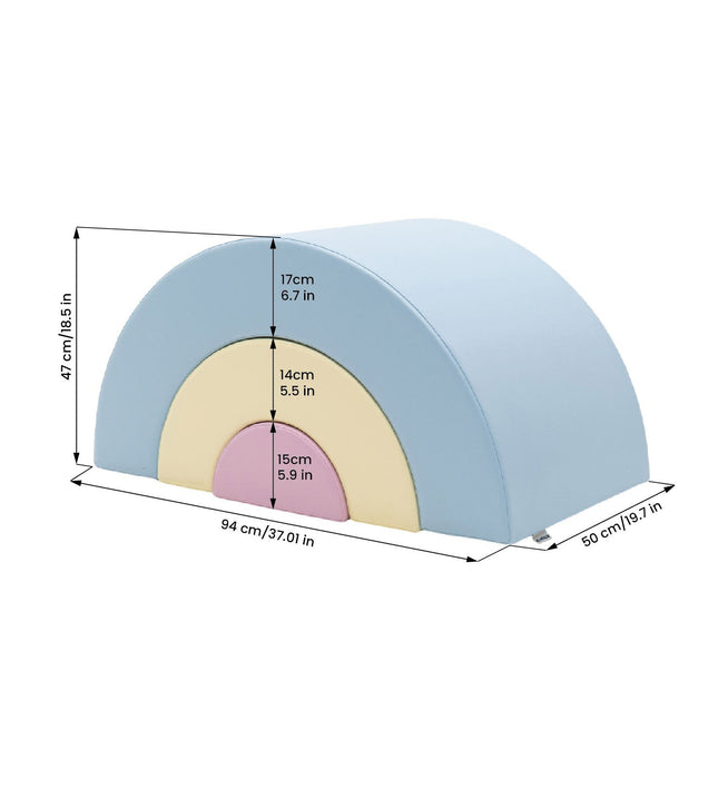 Montessori Soft Play Set - Light Pastel