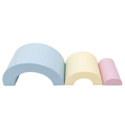 Montessori Soft Play Set - Light Pastel
