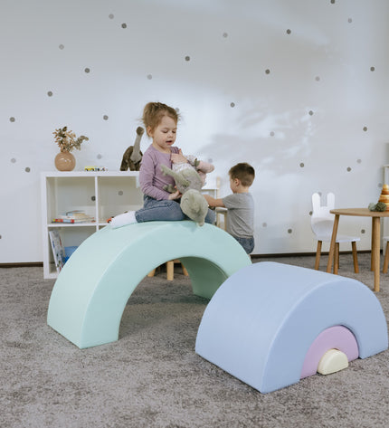 Montessori Soft Play Set - Rainbow
