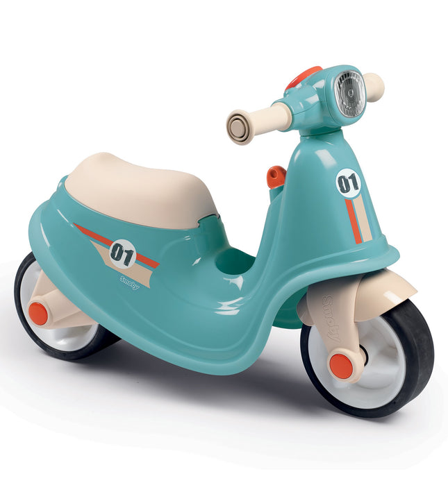 Retro Ride-on Scooter For Kids - Blue