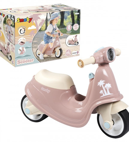 Retro Ride-on Scooter For Kids - Pink