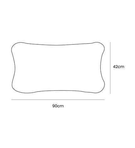 Snug Rocker for Kids - Natural With Grey Pillow