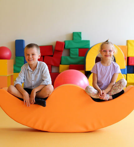 Soft Play Double Rocker Buddy - Orange