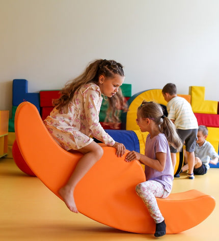 Soft Play Double Rocker Buddy - Orange