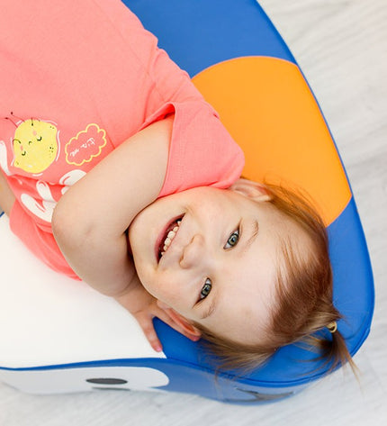 Soft Play Ride On Toy - Blue Car