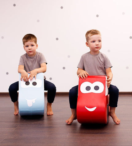 Soft Play Ride On Toy - Red Car
