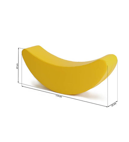 Soft Play Rocking Toy - Yellow Banana