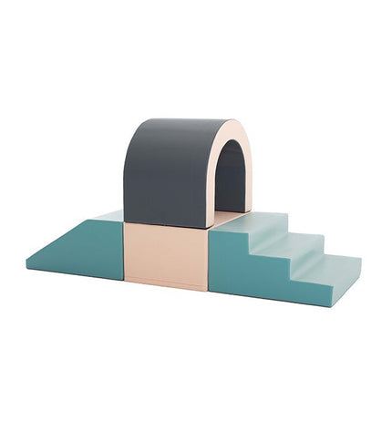 Soft Play Set Tunnel - Pastel