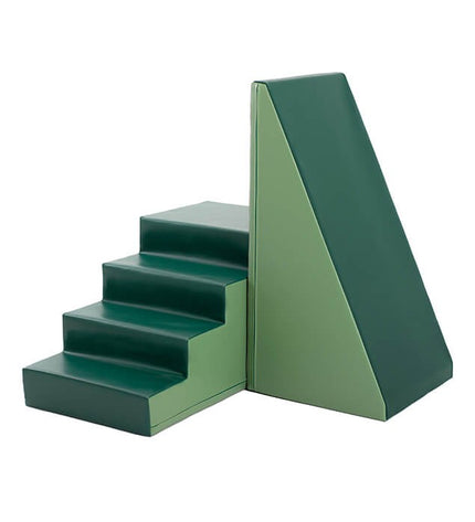 Soft Play Step and Slide Set - Green