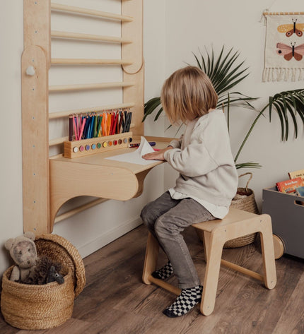 Table and Chair for the leg&go Swedish Wall