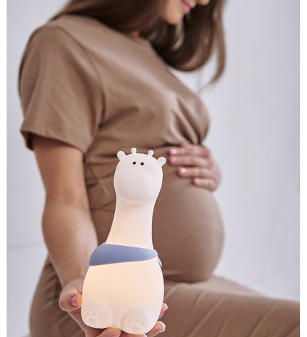 Giraffe Silicone Lamp - White